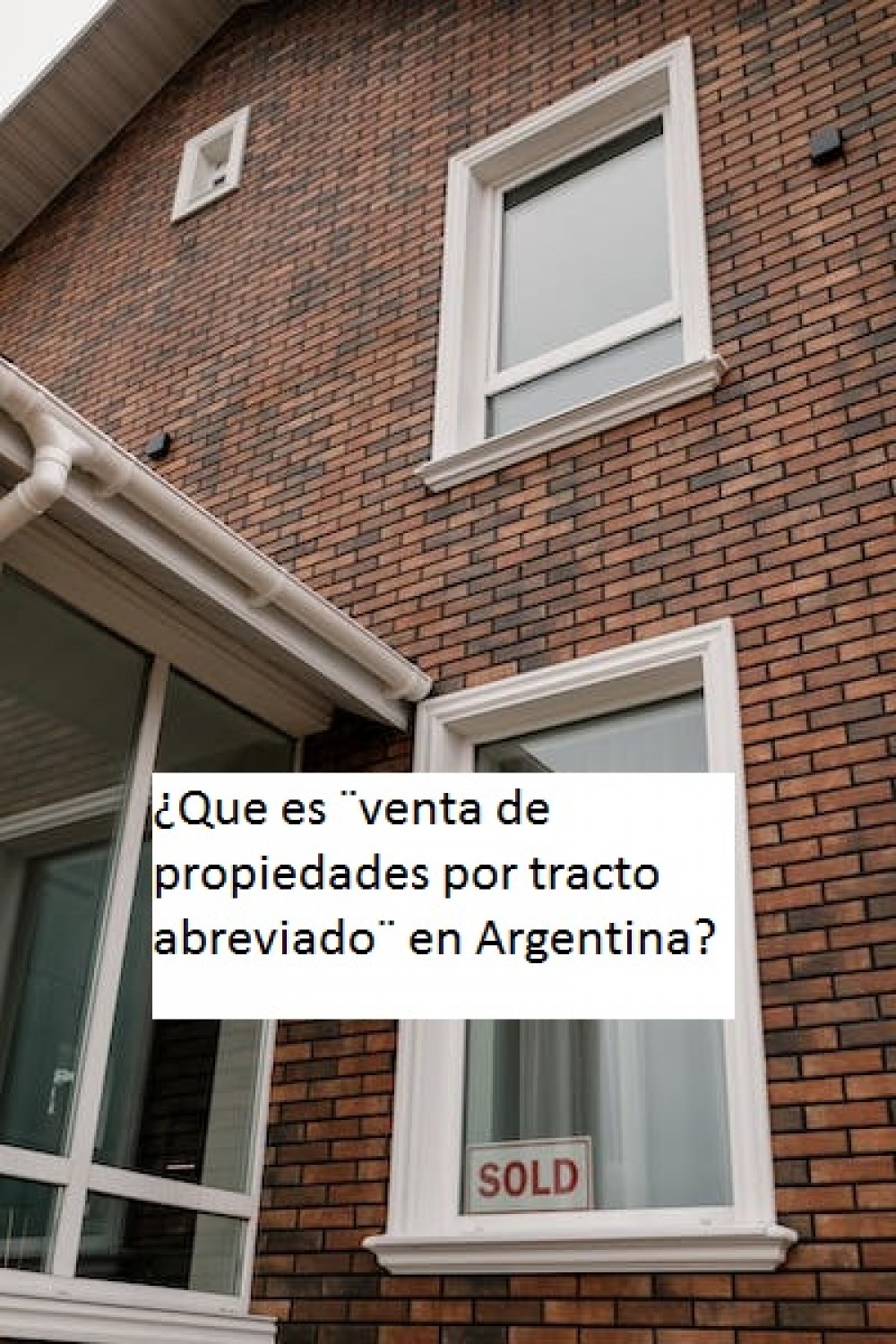  ¿Que es venta por tracto abreviado en Argentina?