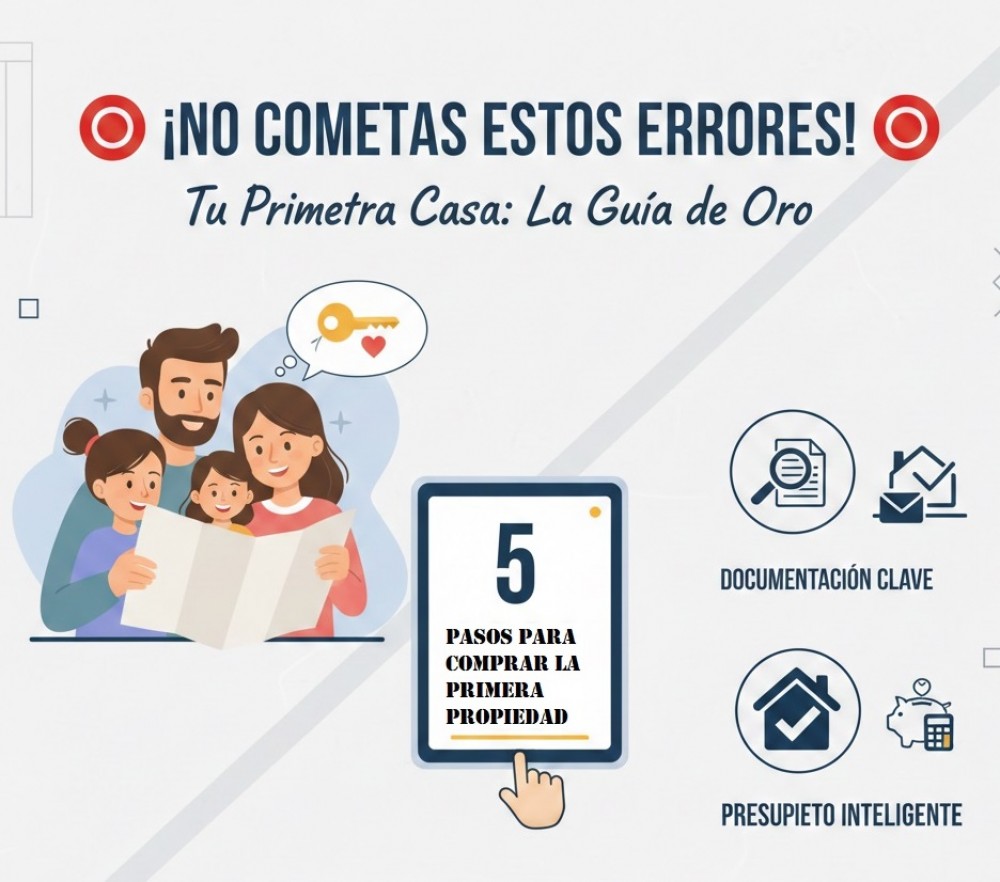 ¿Es posible comprar tu primera casa sin errores?