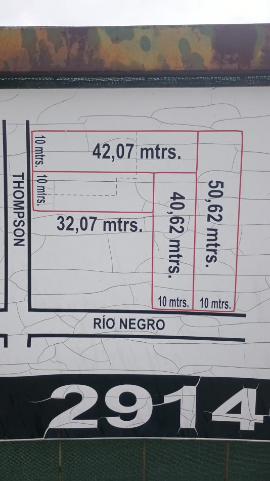 Terreno en venta en bahia blanca de grandes dimensiones 
