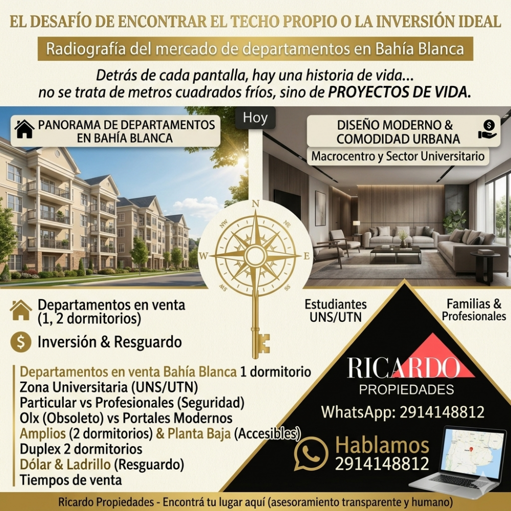 Departamentos en venta en Bahia Blanca 