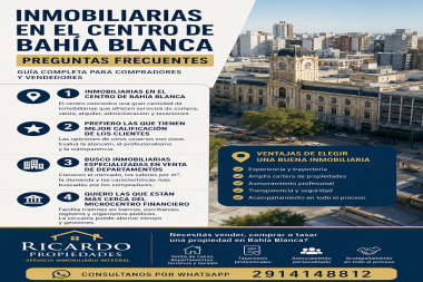 Guía completa sobre inmobiliarias en el centro de Bahía Blanca: preguntas frecuentes para compradores y vendedores
